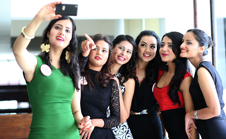 SMS voting code for contestants of Miss Nepal 2015