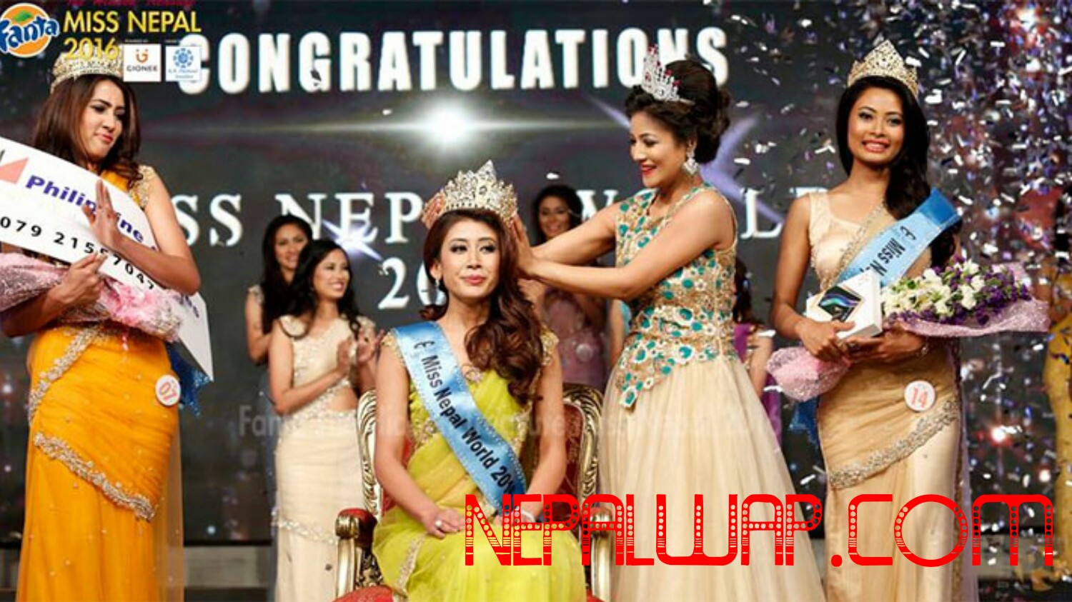 Ashmi Shrestha Won The Crown Of Miss Nepal 2016