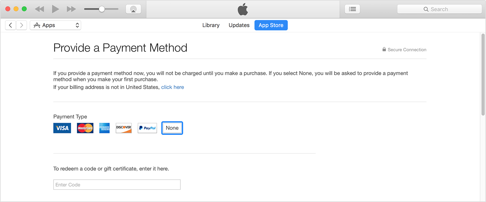 How to Create your Apple ID without a payment method