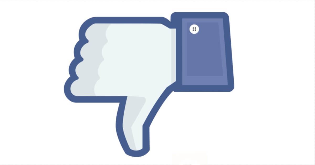 Facebook tests a Negative voting button Against hate comments