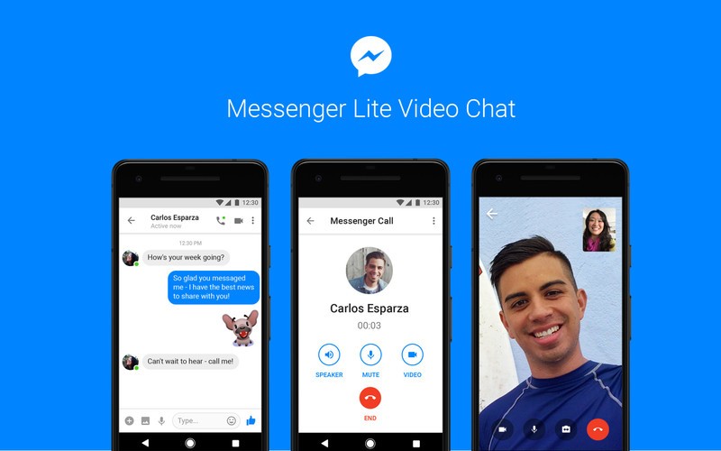 Facebook Messenger Lite Integrates Video Calls